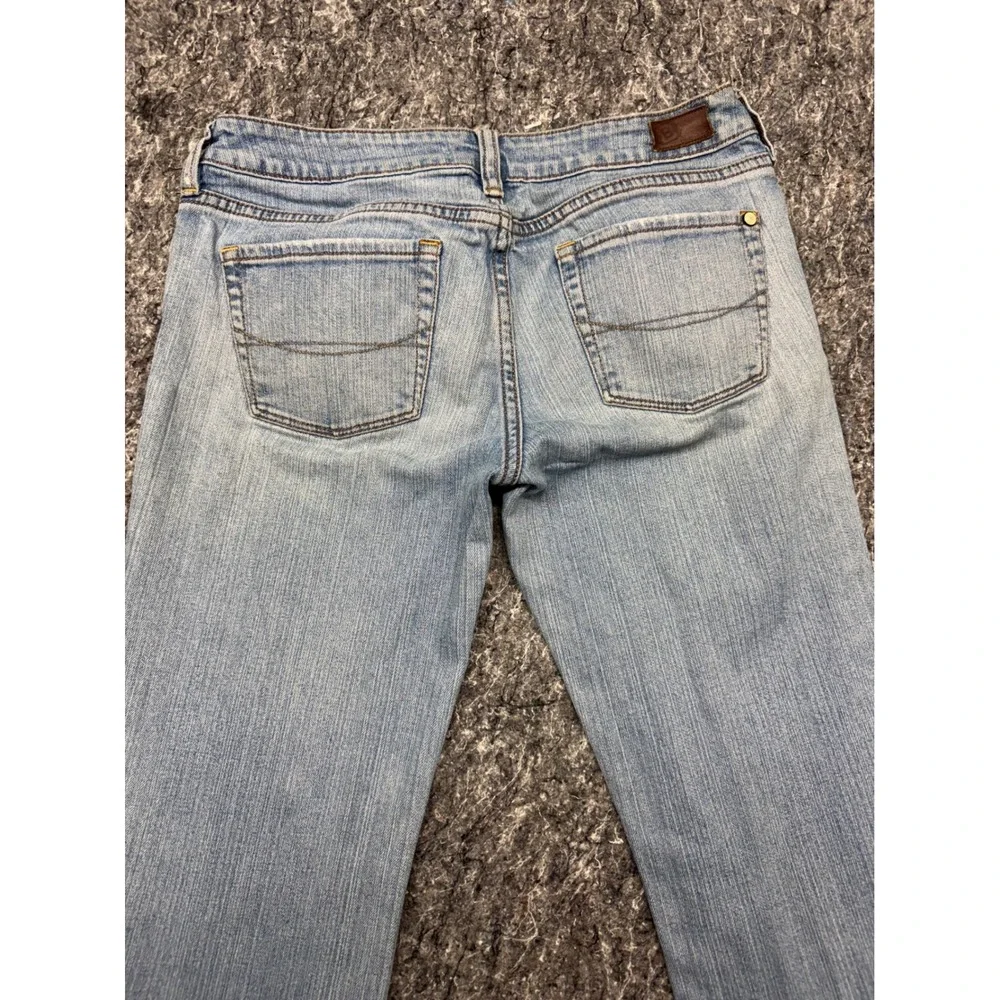Bullhead Laguna Bootcut Jeans Light Wash Low Rise Size 7 Long Stretch Denim - Picture 13 of 15